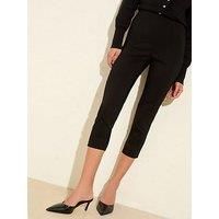 Friends Like These Sculpting Stretch Capri Trousers - Black