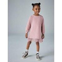 Smallsaints Younger Girls Lace Dress - Pink