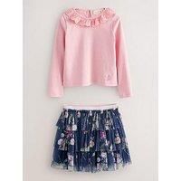 Laura Ashley Kids Top Skirt Set - Pink