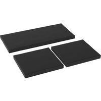 3 Piece Outdoor Cushion Pad Set for Garden Furniture Cushions