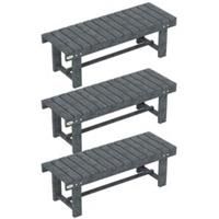 Outsunny 1.1M Outdoor Garden Bench Patio Loveseat Fir Wood 2 Person