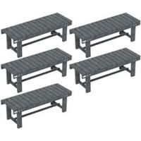 Outsunny 1.1M Outdoor Garden Bench Patio Loveseat Fir Wood 2 Person
