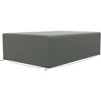 Outsunny 600D Oxford Table Set Cover Outdoor Garden Rattan Furniture Protection Cover Protector Waterproof Anti-UV, Dark Grey Aosom UK