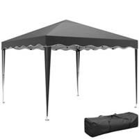 Outsunny 3x3(m) Pop Up Gazebo Marquee Tent for Garden w/ Carry Bag Black