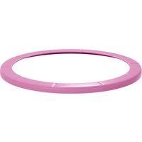 SPORTNOW 10FT Trampoline Spring Cover, Plastic Trampoline Pad Replacement with Elastic Cord, Waterproof, UV Resistant and Tear-Resistant, Pink
