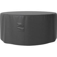 Outsunny Garden Patio Large Furniture Set Round Cover 600D Oxford Waterproof, £193 x 80H cm, Black