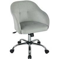 Desk Chair for Home Study Bedroom, Fabric Makeup Vanity Chair