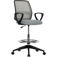 Draughtsman Chair Tall Office Chair with Adjustable Height 360° Swivel