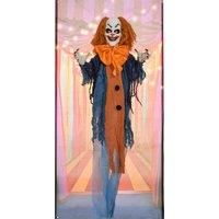 Circus Clown Halloween Decoration, Outdoor Animated Prop for Haunted House
