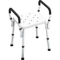 HOMCOM 57-69cm Aluminium Frame Bath Seat