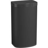 HOMCOM 55L Sensor Bin with Soft-Close Lid, Automatic Touchless Motion Sensor Kitchen Bin with Fingerprint Resistant Stainless Steel for Hygienic Gyms, Home Office Use, Black