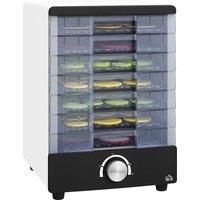 HOMCOM Seven Tray, 40-70C Food Dehydrator - White