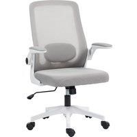 HOMCOM Mesh Back Adjustable Office Chair - Grey