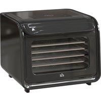 HOMCOM 35-70C Six-Tray Food Dehydrator - Black