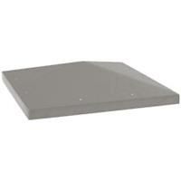 Outsunny 3 x 3(m) Gazebo Canopy Replacement Cover, UPF30+, Grey
