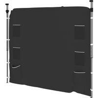 Outsunny 195 x 295cm Replacement Gazebo Sidewall - Black
