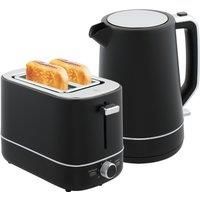 1.7L Fast Boil Kettle and 2 Slice Toaster Set with 6 Level Browning