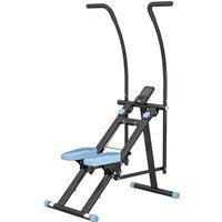 Stair Stepper with LCD Monitor & Adjustable Pedals, Vertical Climber Machine