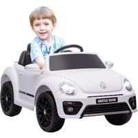 Volkswagen Beetle Licensed 12V Ride on Car w/ Parent Remote Control