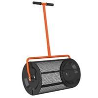 Outsunny Compost Spreader, 24" Garden Spreader w/ Height Adjustable Handle