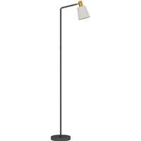 HOMCOM Floor Lamp with 350 Rotatable Head, Modern Standing Lamp with 3000K/4000K/6500K Colour Temperatures for Living Room Bedroom Office, Black