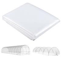 Outsunny 6 X 10m UV Resistant Waterproof Plastic Polytunnel Cover, Clear