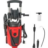 Outsunny 150-Bar Pressure Washer, with Accessories - Red/Black
