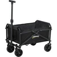 41L Festival Trolley, 60kg Heavy Duty Folding Trolley Cart, Black