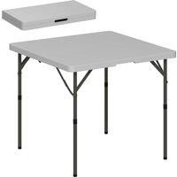 3ft Folding Camping Table, Picnic Table with 2 Adjustable Height