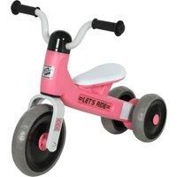 AIYAPLAY Toddler Balance Bike with No Pedal, 3 Silence Wheels for 12-36 Months Boys and Girls, Indoor Outdoor, Pink