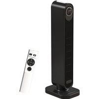 HOMCOM 2000W Ceramic Electric Heater with Fan, Timer, Oscillation - Black