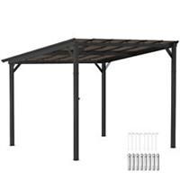 3 x 3(m) Pergola Kit Gazebo with UPF 50+ and Waterproof Polycarbonate Roof