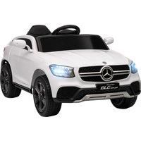 AIYAPLAY Mercedes-Benz GLC Licensed Kids Ride on Car with Remote Control, Soft Start, MP3, LED Headlights, White