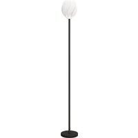HOMCOM Flower Floor Lamp for Living Room, 3D Printed Modern Standing Lamp with Rose Shade, 3 Colour Temperature & Foot Switch, Minimalist Tall Pole Lampshade for Bedroom, Office, White
