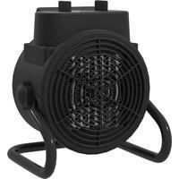 HOMCOM 2000W Portable Ceramic Electric Heater with Fan - Black