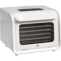HOMCOM 35-70C Six-Tray Food Dehydrator - White