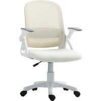 Breathable Mesh Office Desk Chair with Flip-up Armrests for Home/Office