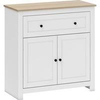Sideboard Storage Cabinet with Adjustable Shelf, Drawer
