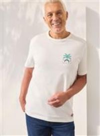 UNION WORKS Wave Graphic Crew T-Shirt XL