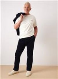 UNION WORKS Navy Straight Leg Corduroy Trousers 44L