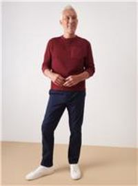 UNION WORKS Navy Heritage Chino Trousers 44S