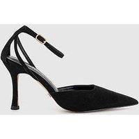 Office Hideaway Two Part Heel - Black