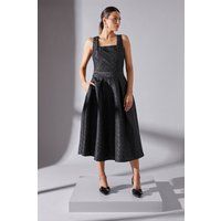 Wallis Black A-Line Skirt Womens Occasion Skirts