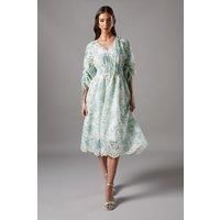 Coast Sage Midi Dress Womens Occasion Dresses