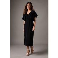 Coast Black Midi Dress Womens Occasion Dresses