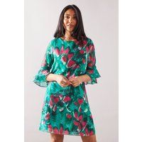 Wallis Green Shift Dress Womens Occasion Dresses