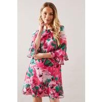 Wallis Pink Shift Dress Womens Daywear Dresses