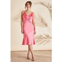Coast Peach Midi Dress Womens Occasion Dresses