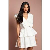 Coast White Mini Dress Womens Occasion Dresses