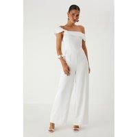 Bardot Twist Straight Leg Jumpsuit